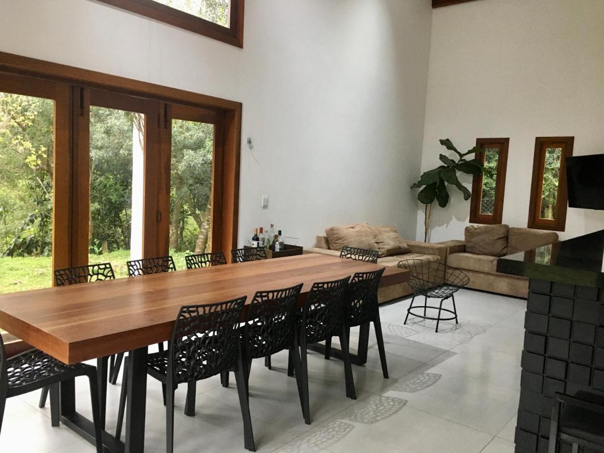 Casa De Campo Com Piscina Jaguariaíva Kültér fotó