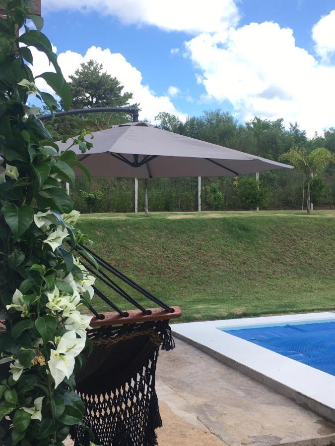 Casa De Campo Com Piscina Jaguariaíva Kültér fotó