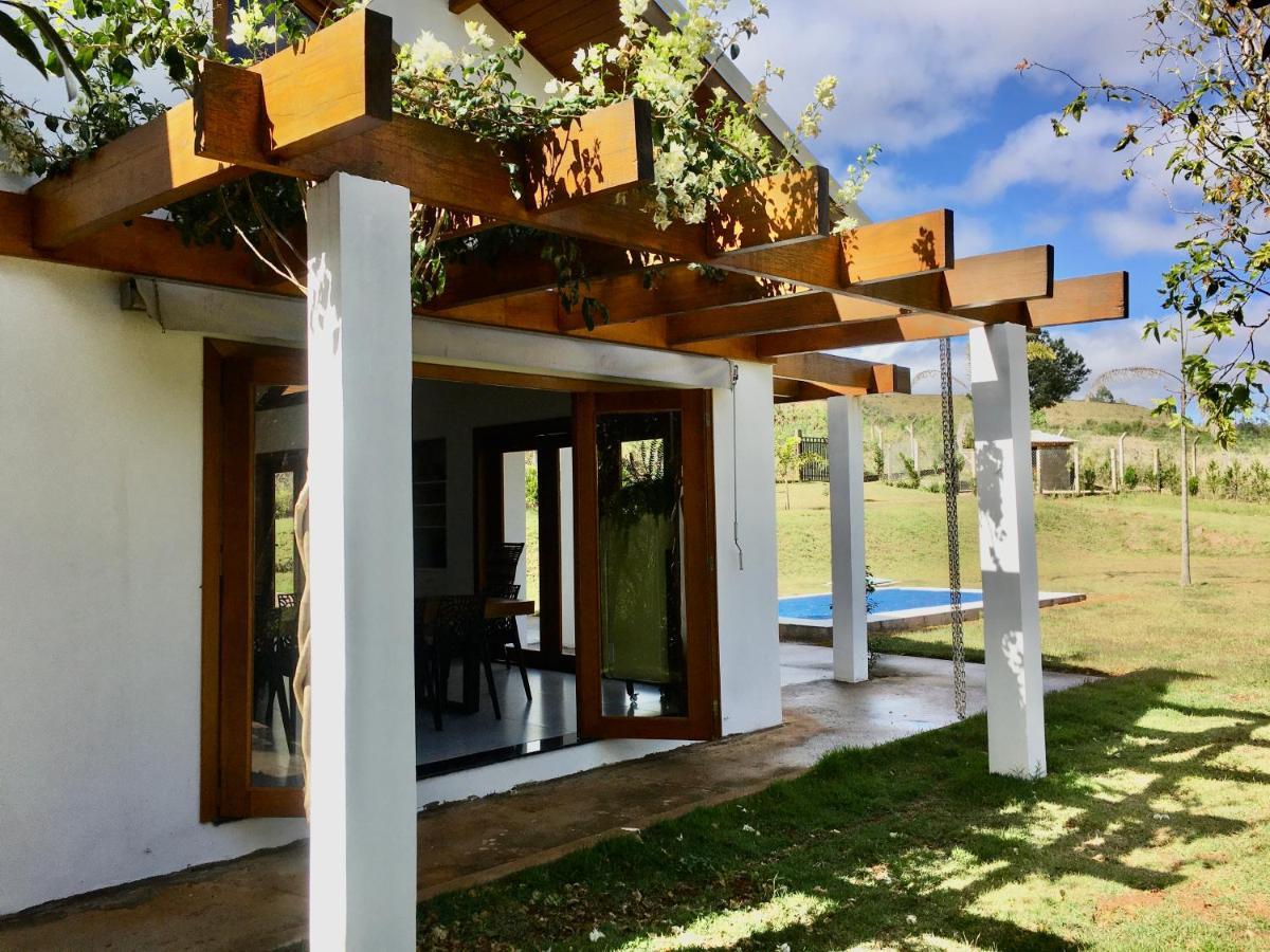 Casa De Campo Com Piscina Jaguariaíva Kültér fotó