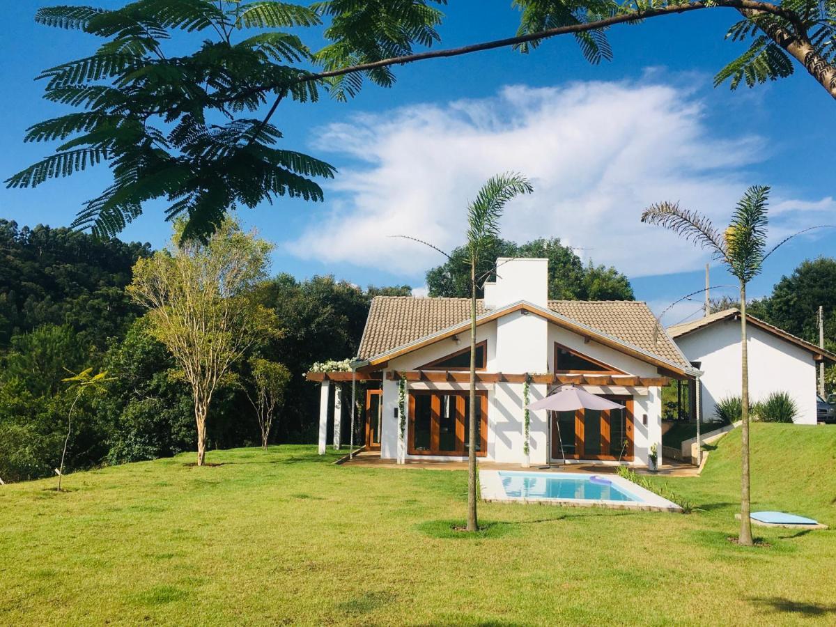 Casa De Campo Com Piscina Jaguariaíva Kültér fotó