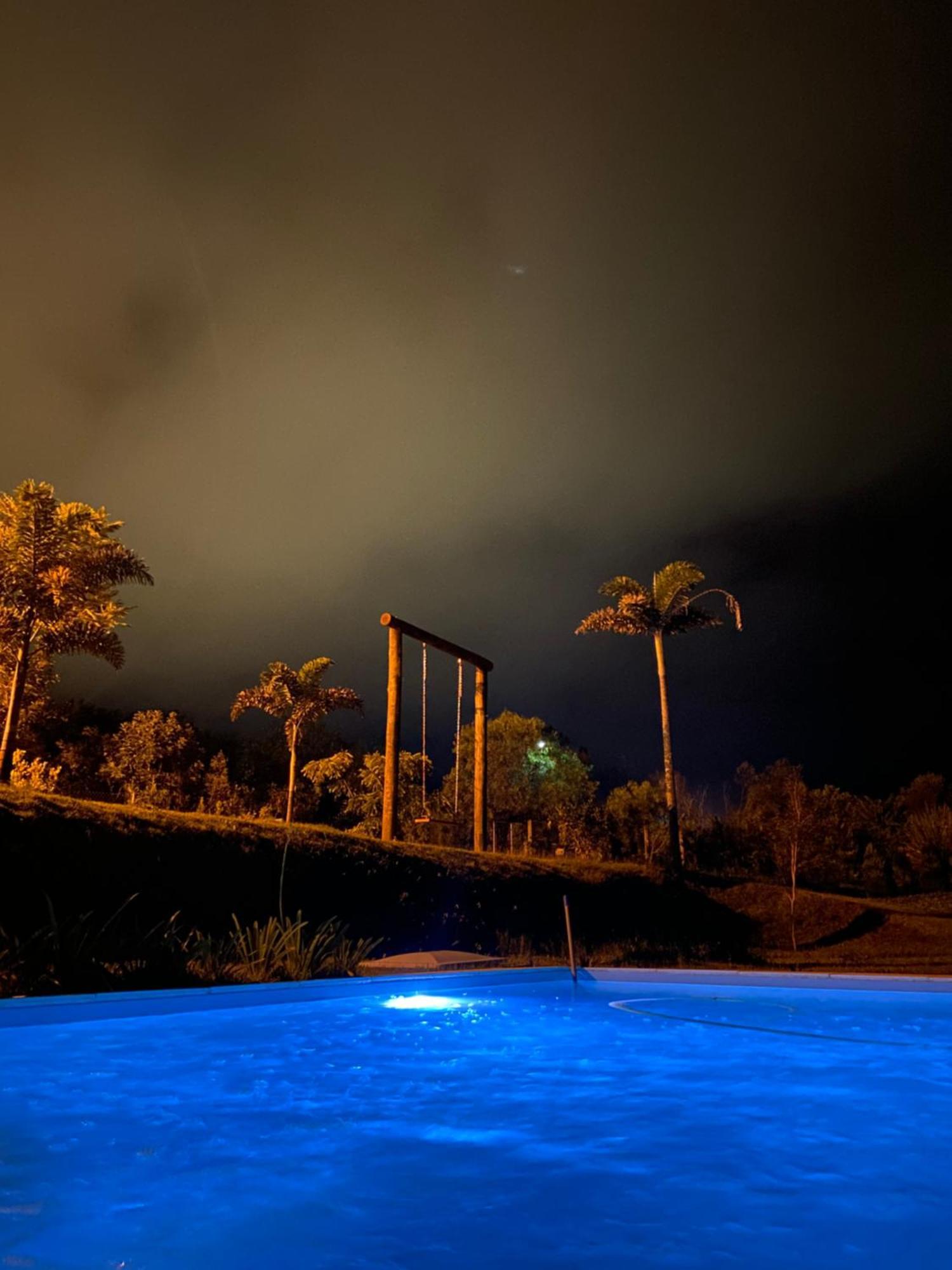 Casa De Campo Com Piscina Jaguariaíva Kültér fotó